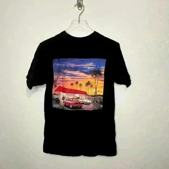 In & Out Burgers Arizona Black T-Shirt M Unisex - Picture 3 of 3